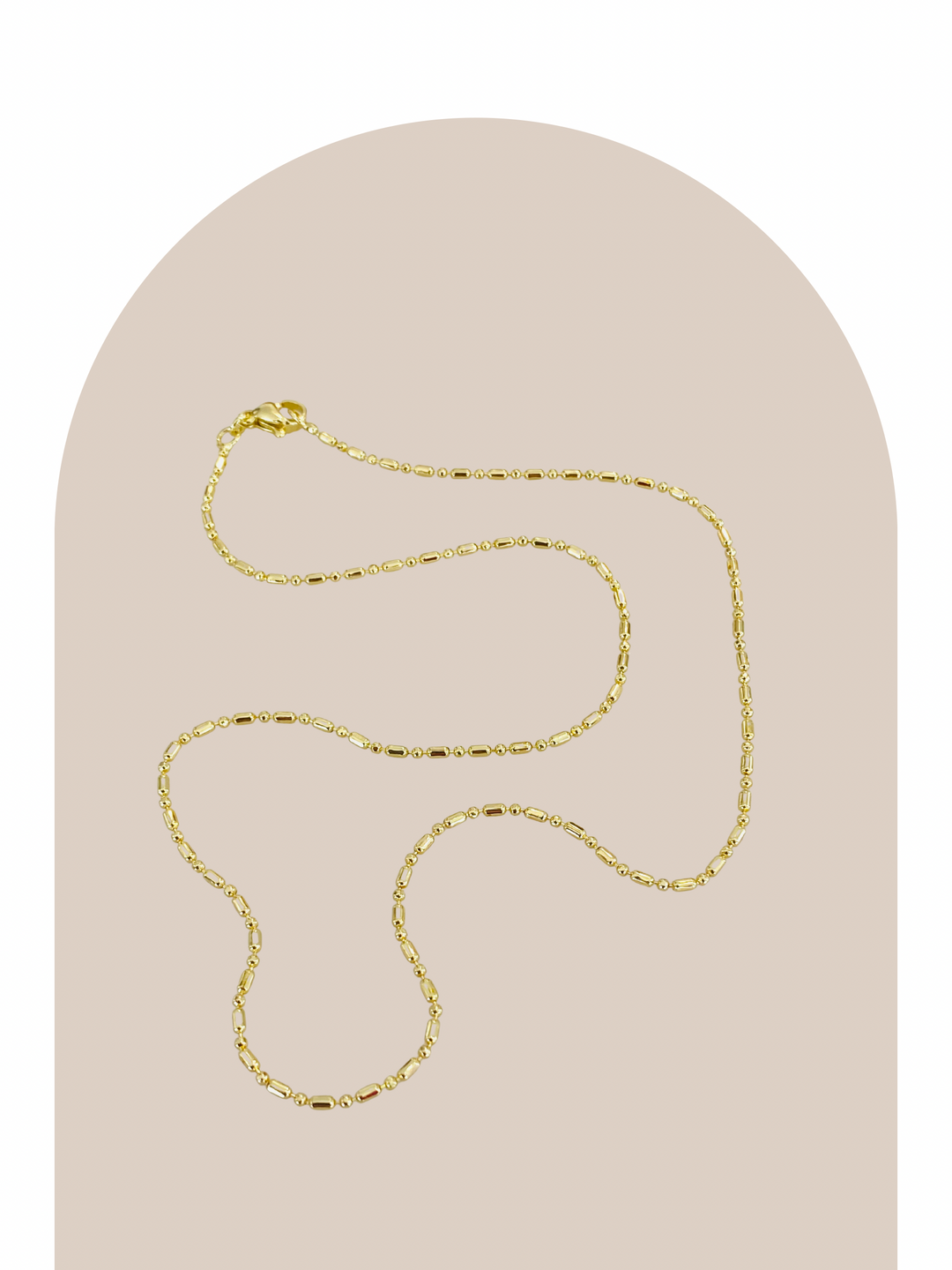 Gold Plated Lucía Necklace