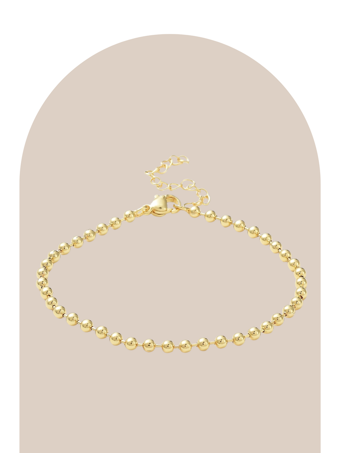 Gold Plated Balls Bracelet
