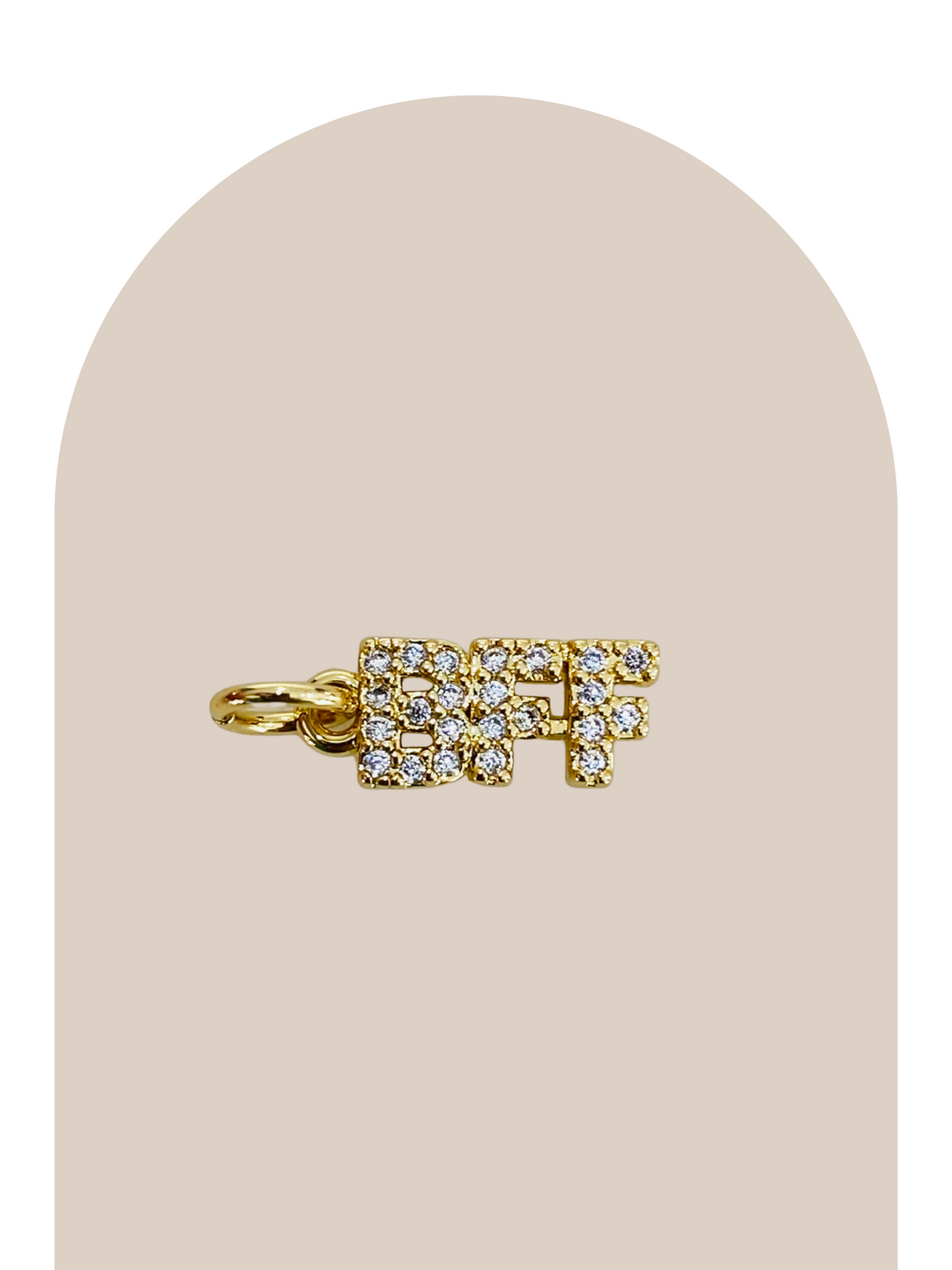 Gold Plated BFF Charm