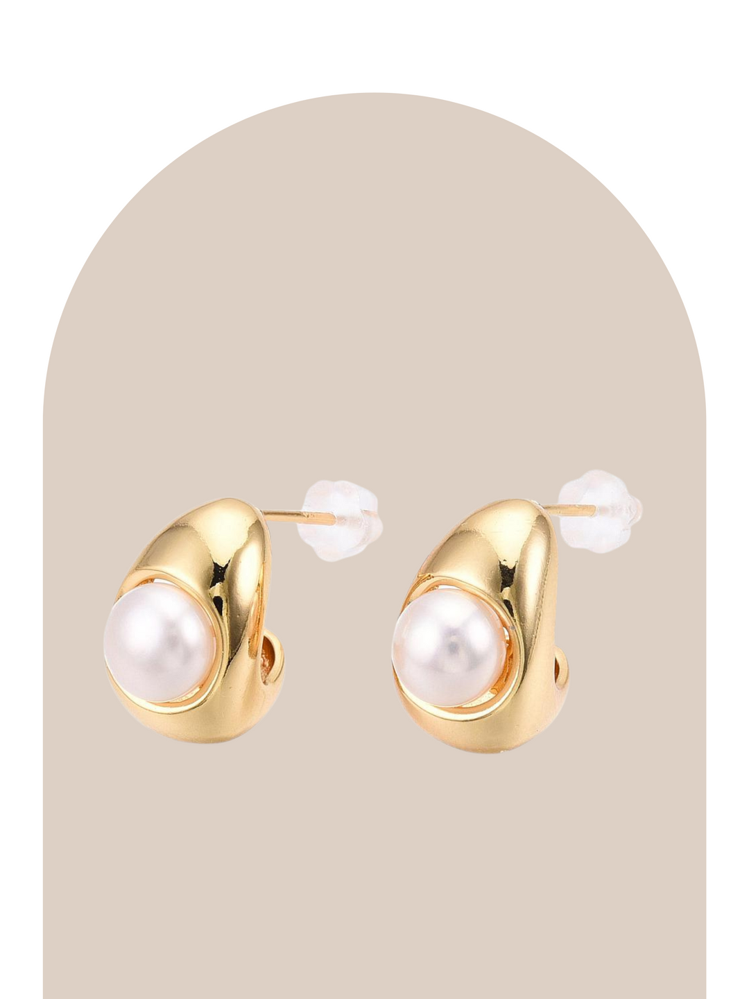 Drop Pearl Earrings