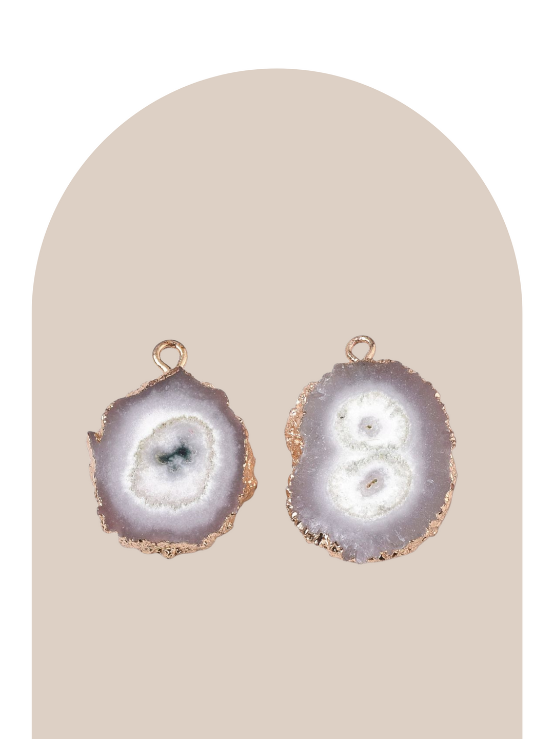 Agata Crystal Charm