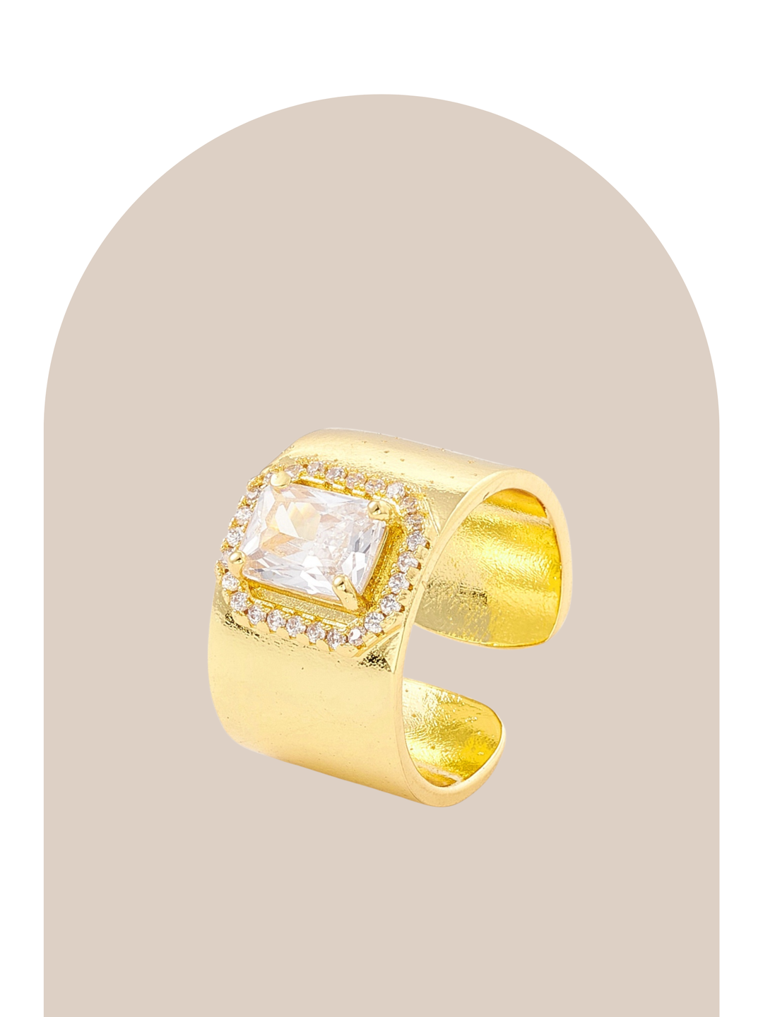 Gold Plated Fancy Ring