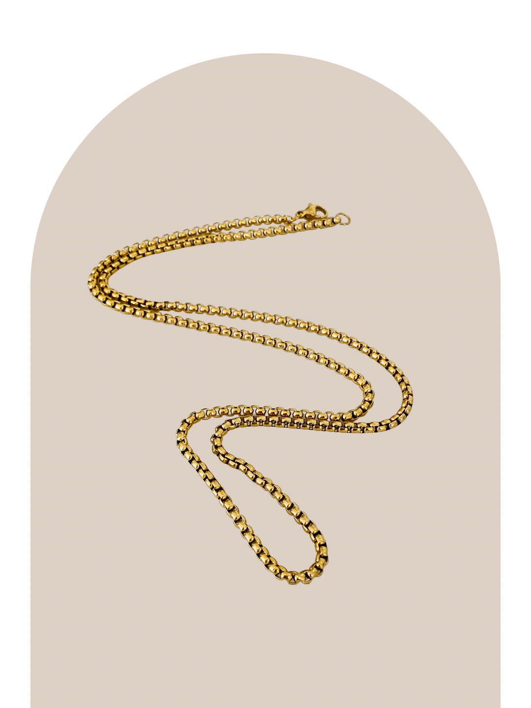 Stainless Steel Gold Necklace