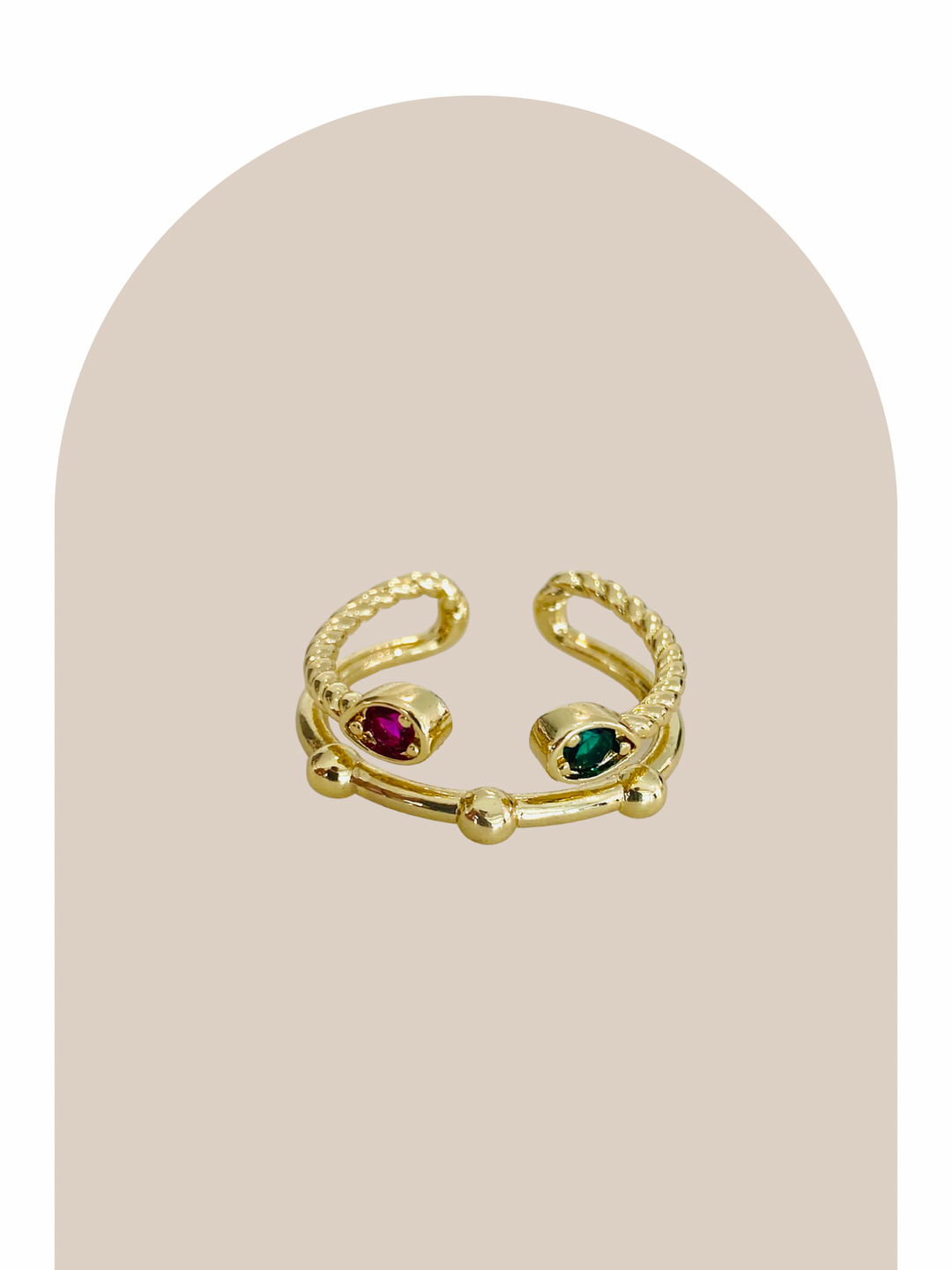 Two Color Ring