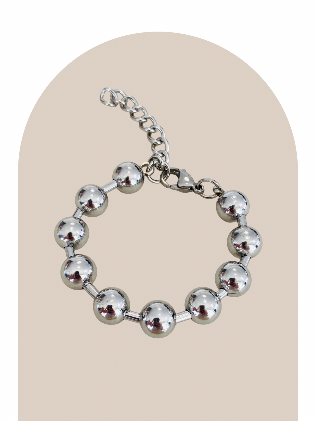 Silver Balls Bracelet