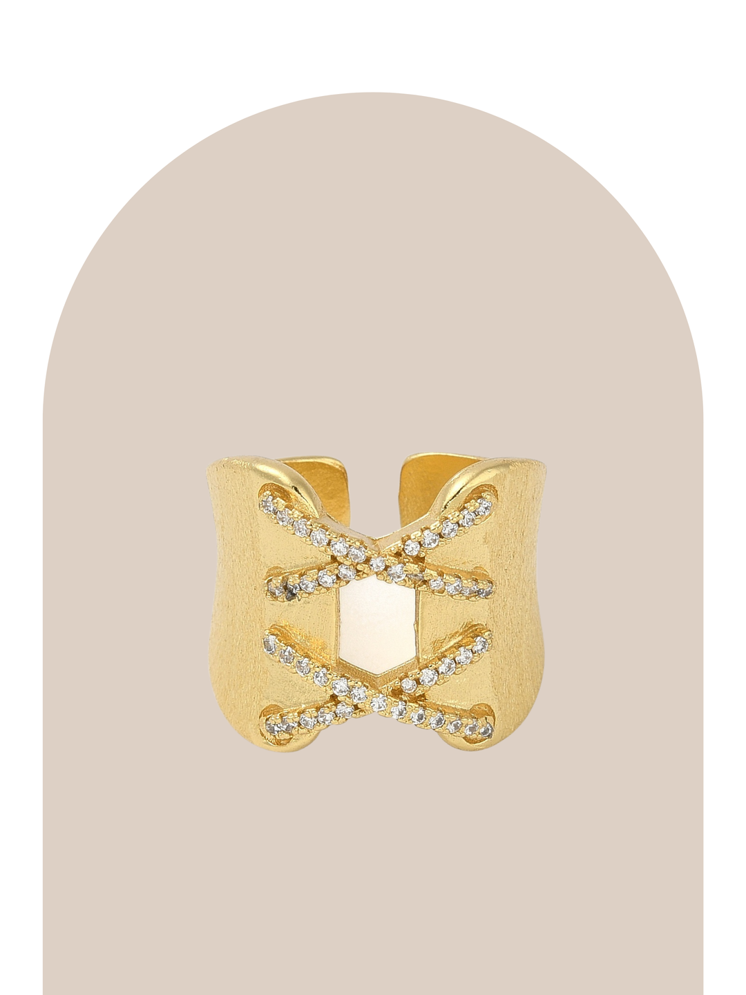 Gold Plated Anabella Ring