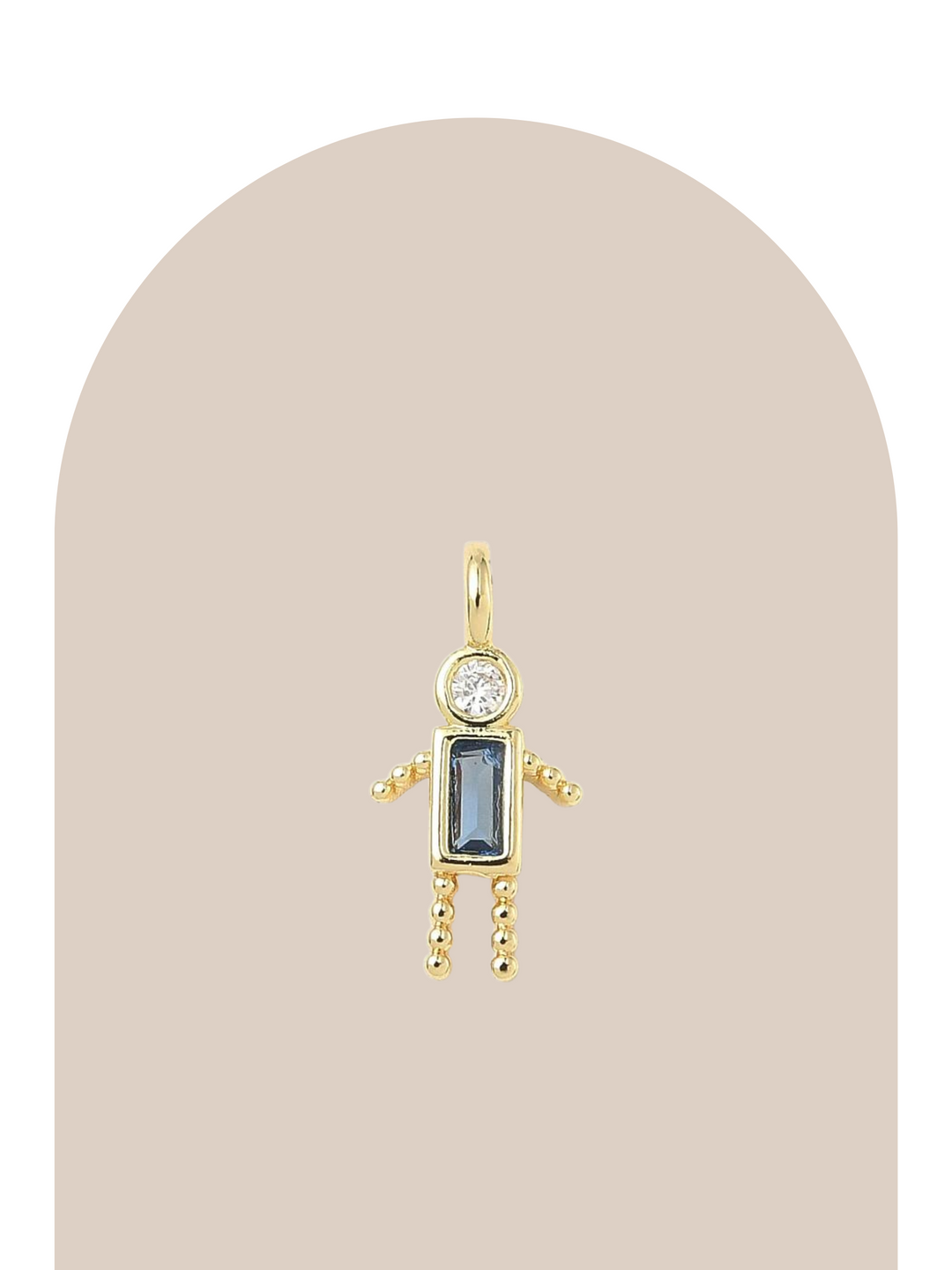 Blue Boy Charm