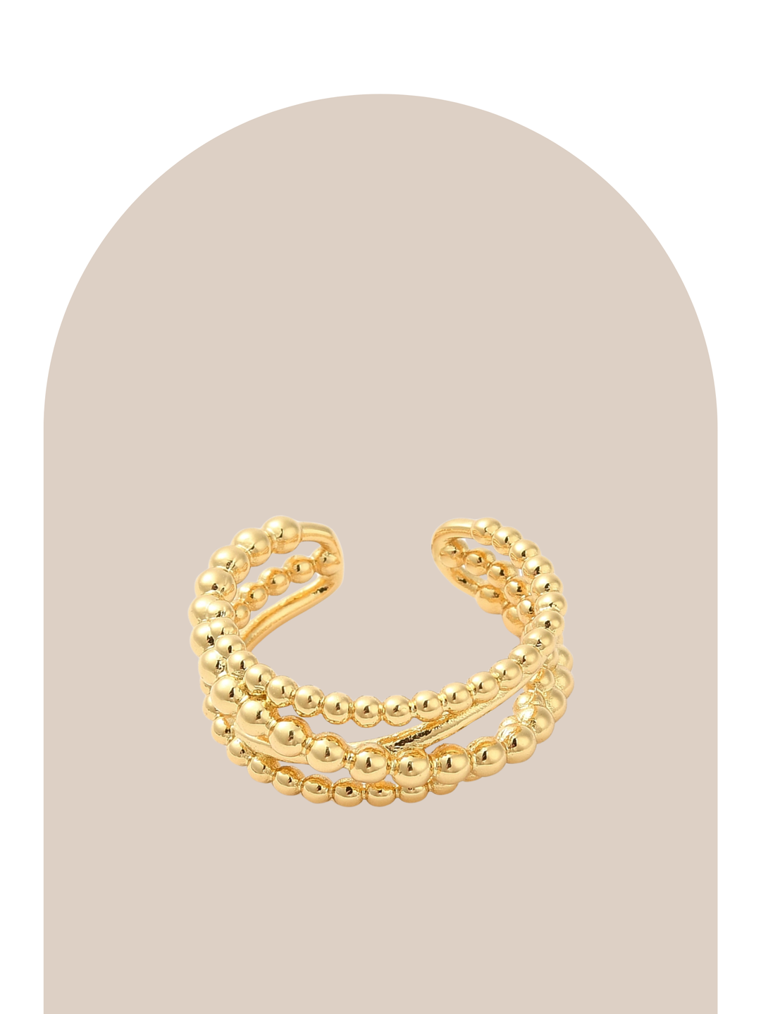 Gold Plated Mila Ring