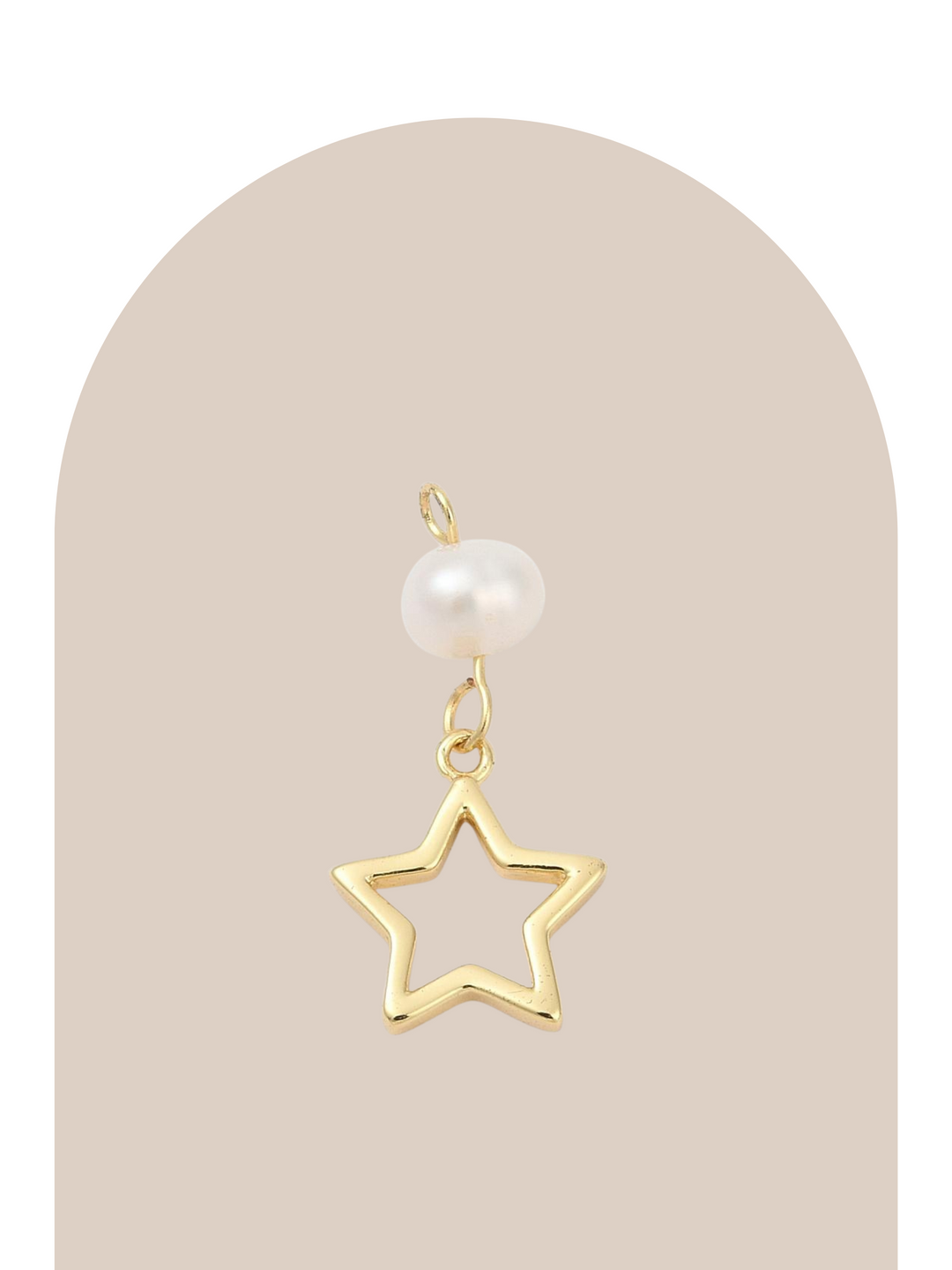 Pearl & Star Charm