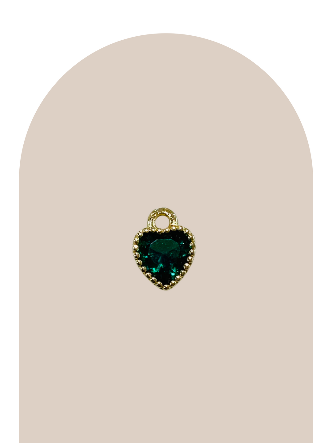 Crystal Heart Charm