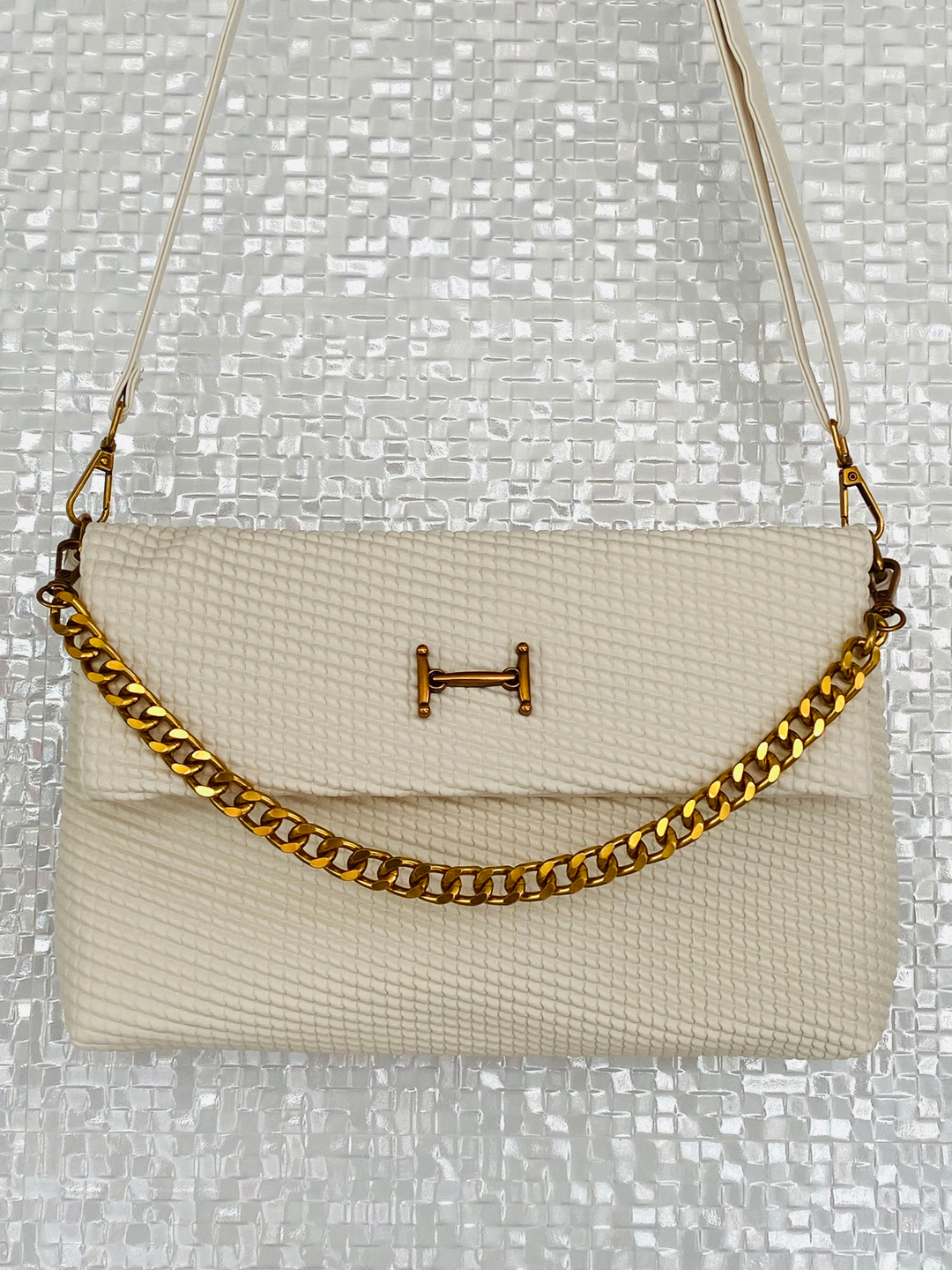 Ivory Crossbody Bag