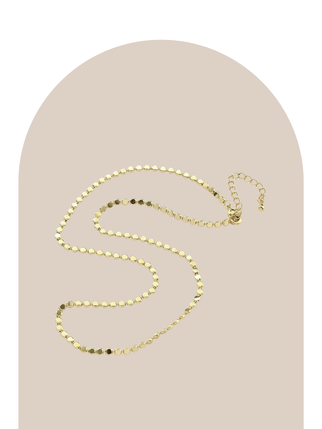 Gold Plated Ari Necklace
