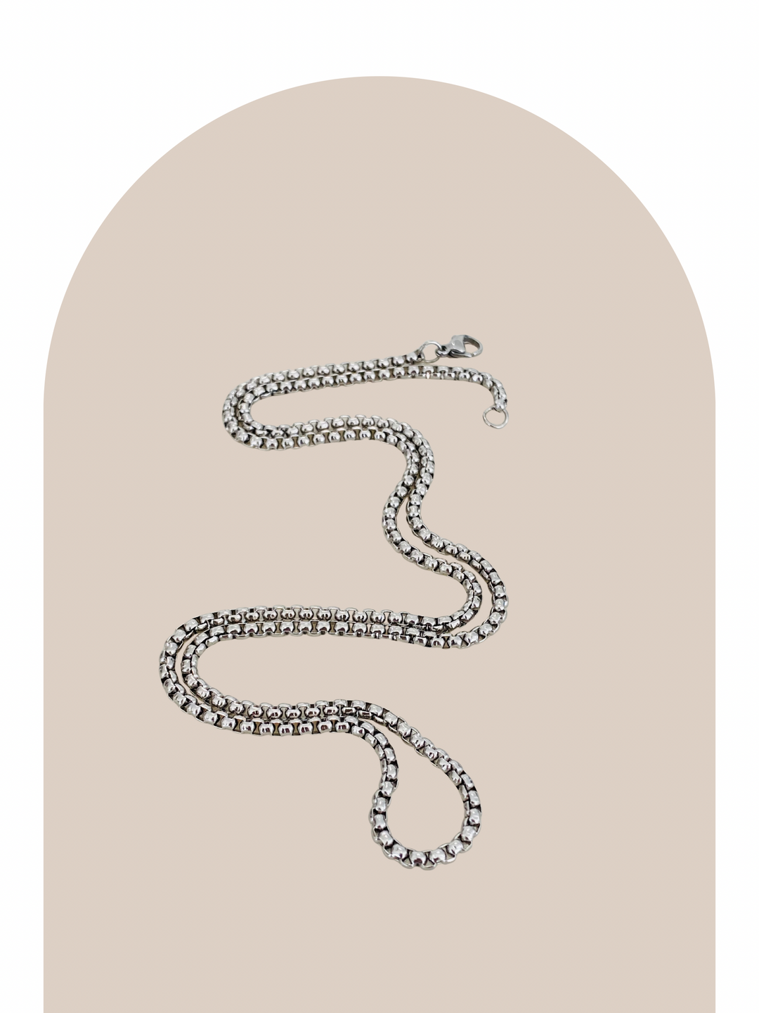 Stainless Steel Silver Necklace