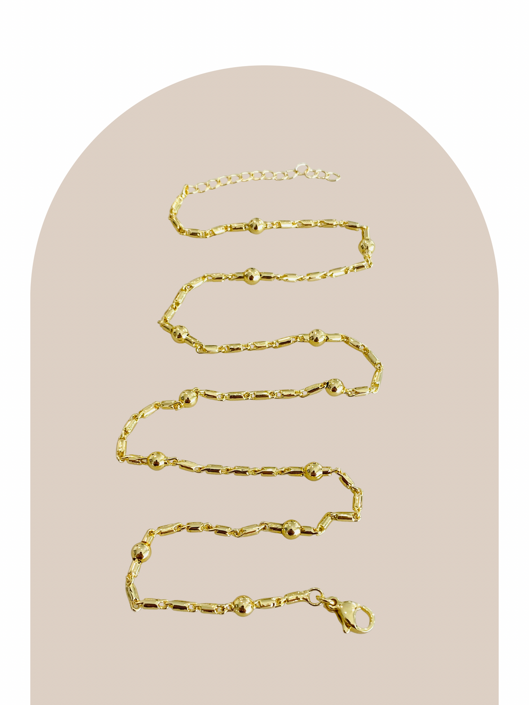 Gold Plated Medium Clara Necklace