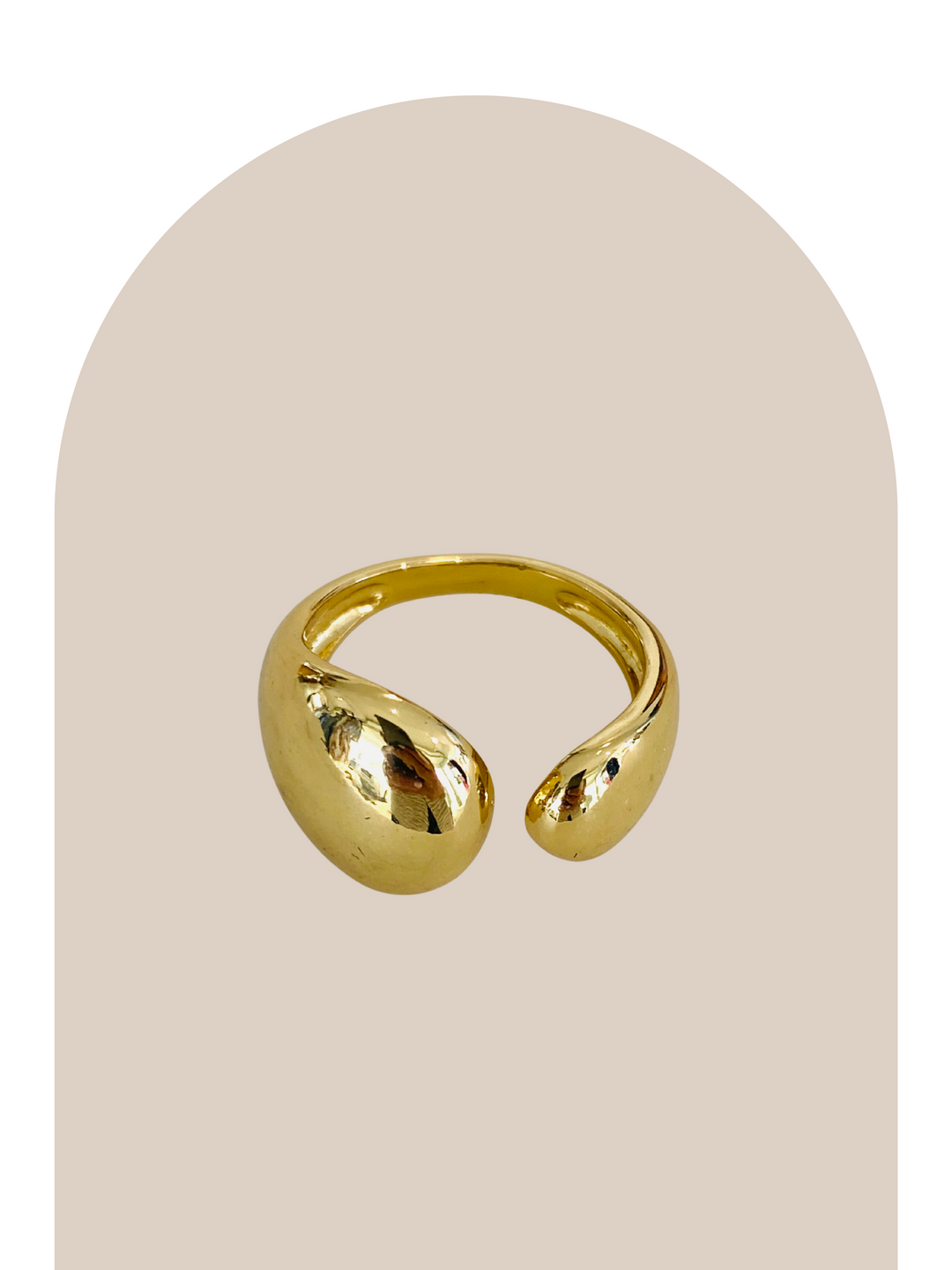 Gold Plated Patricia Ring