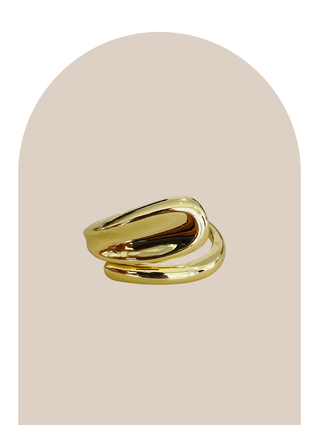 Gold Plated Tina Ring
