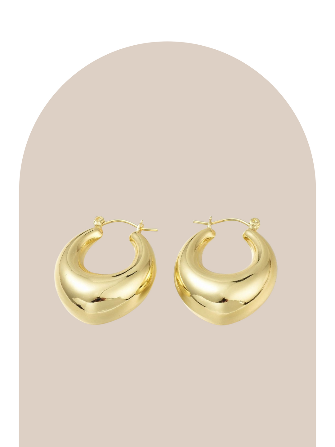 Gold Plated Fabiola Earrings