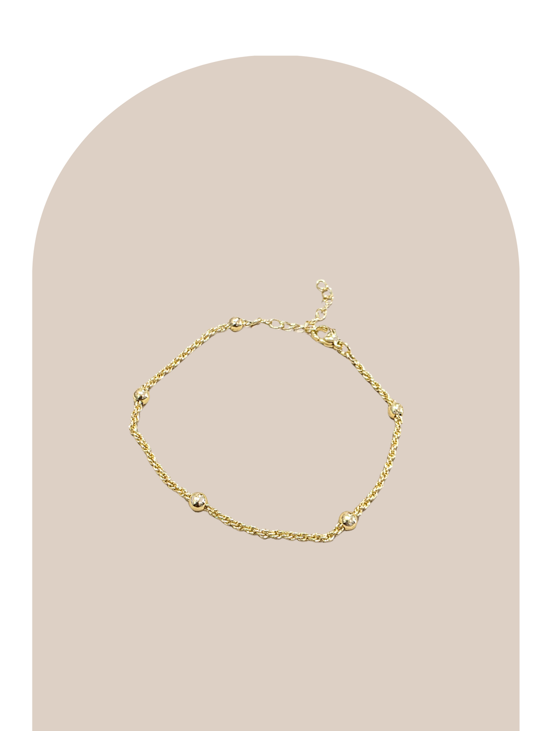 Rope & Beads Bracelet
