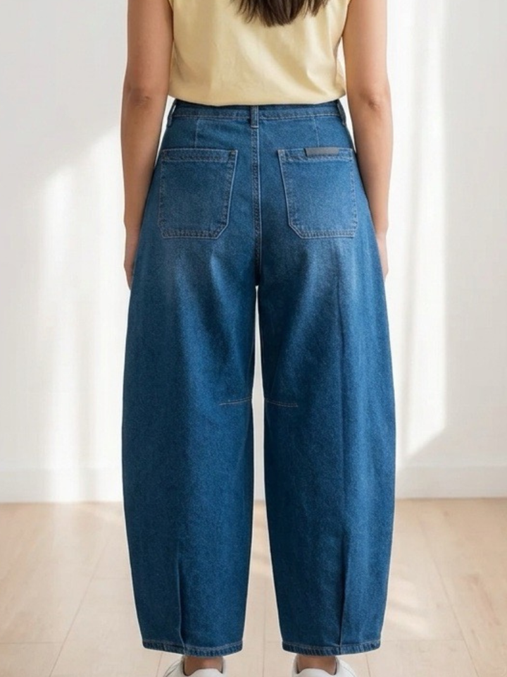 Wide Barrel Jean