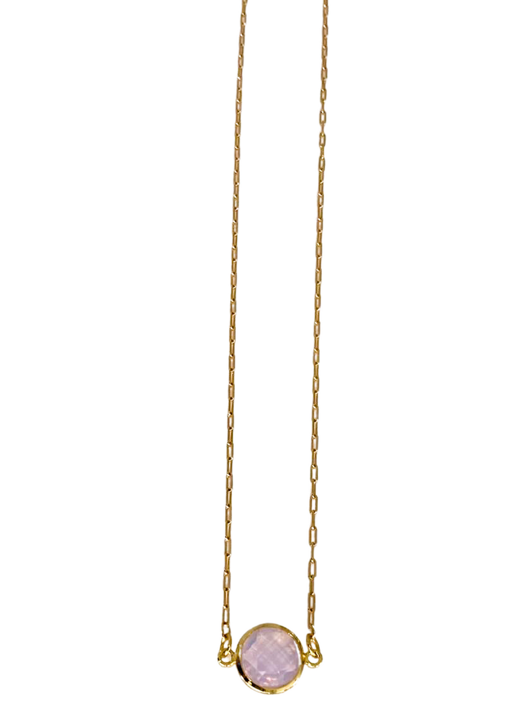 Gold Filled Glass Necklace