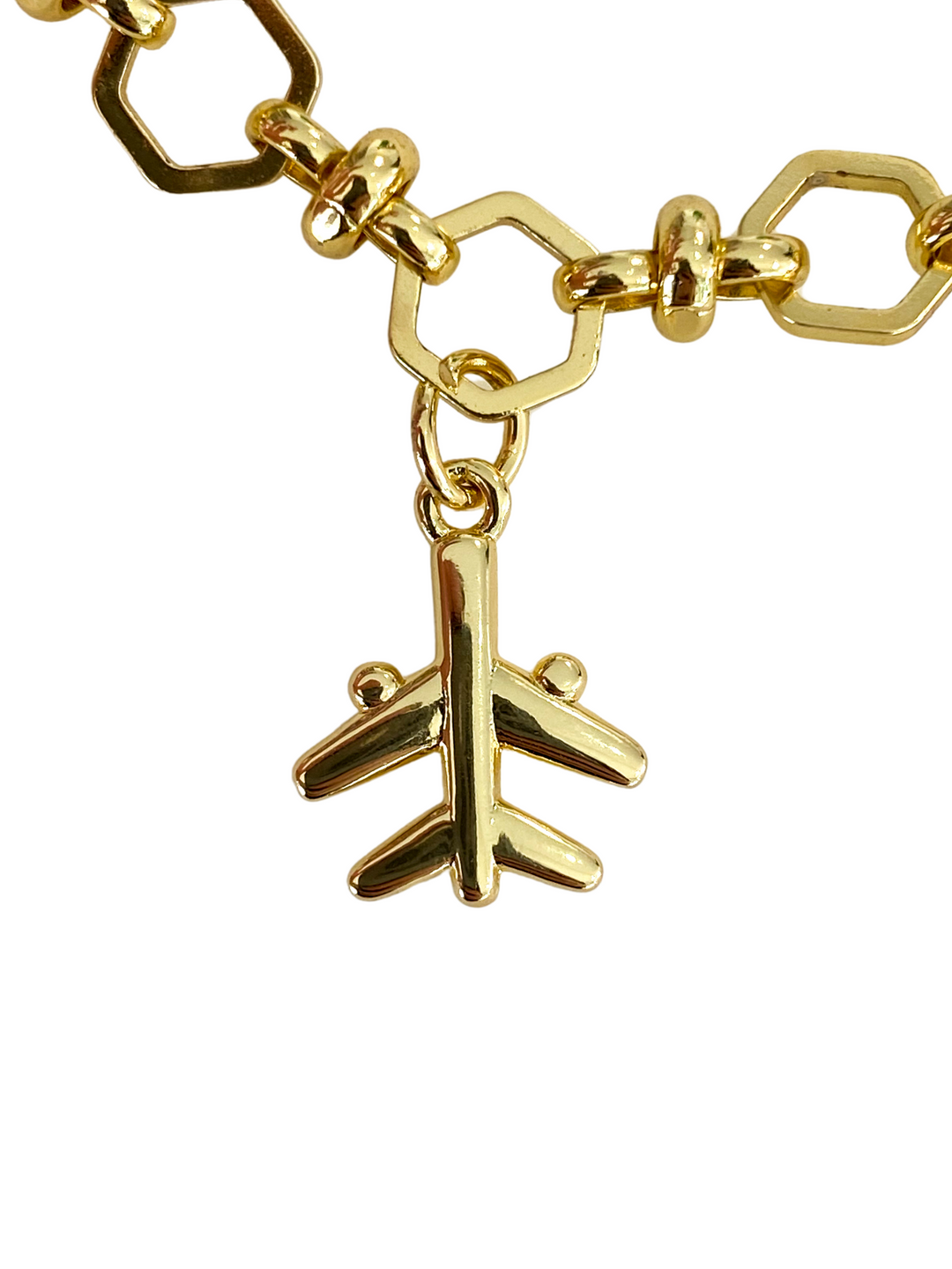 Gold Plated Travel Charm