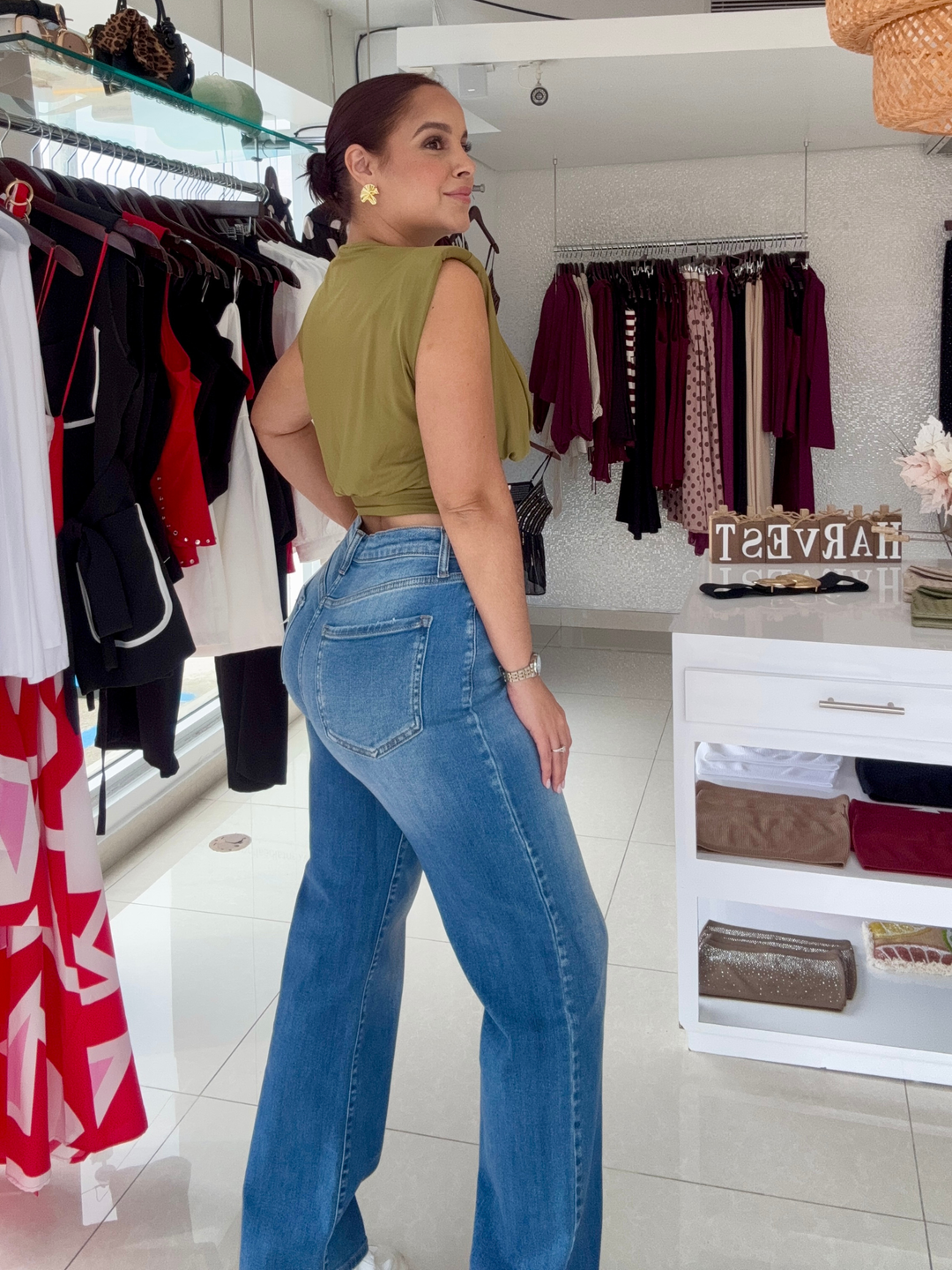 Amara Denim Pant