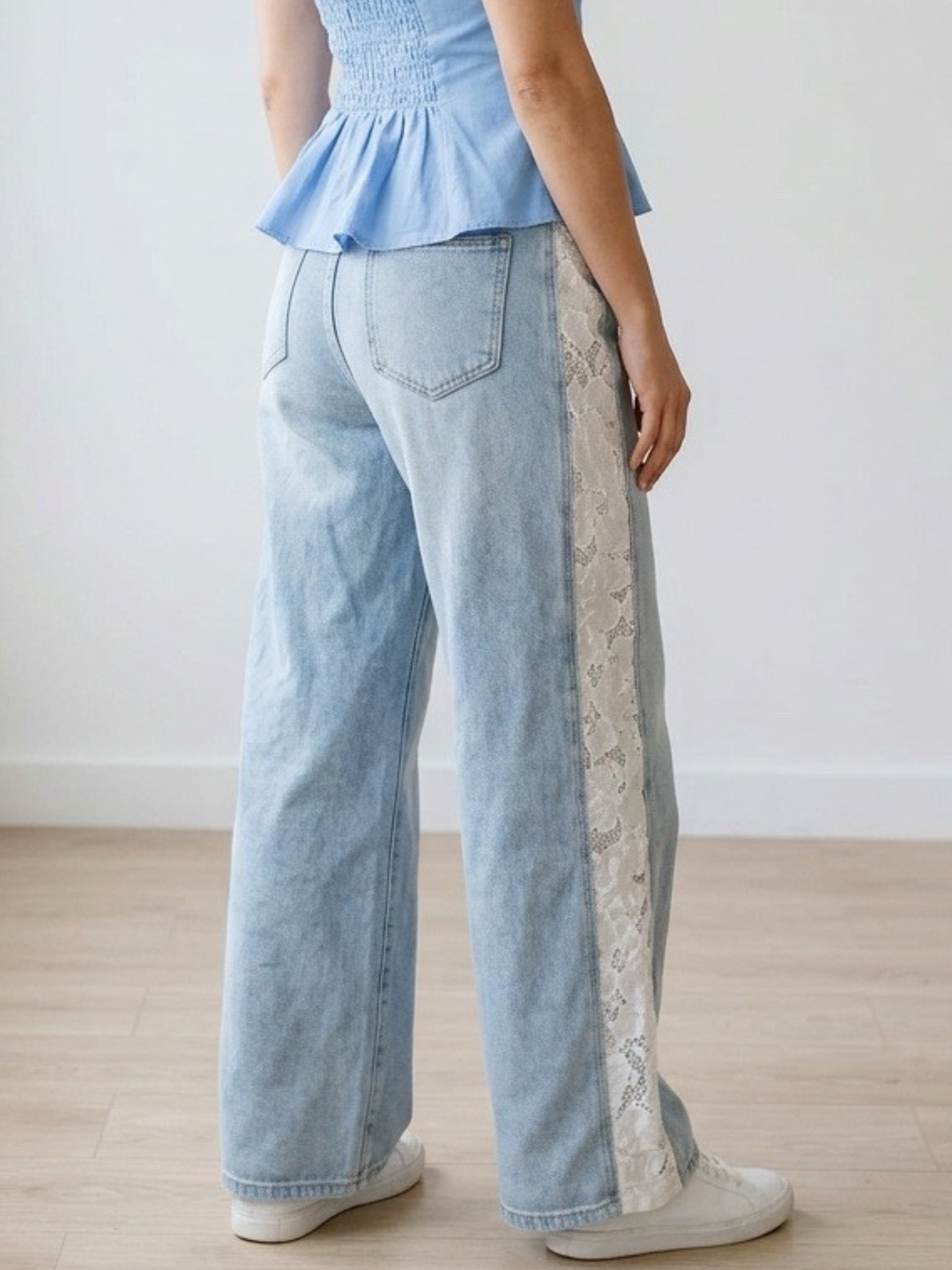 Italy Lace Denim