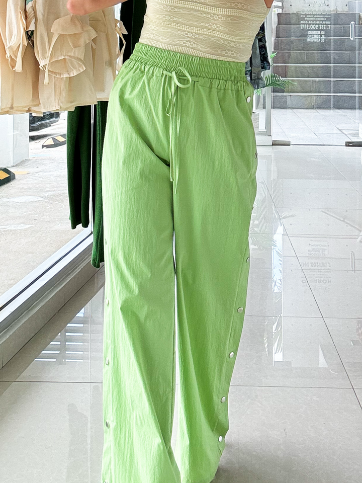 Pistacho Stretchy High Waisted Pant