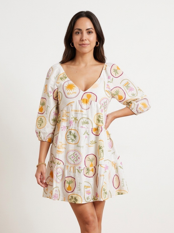 Palmera Ruffle Mini Dress