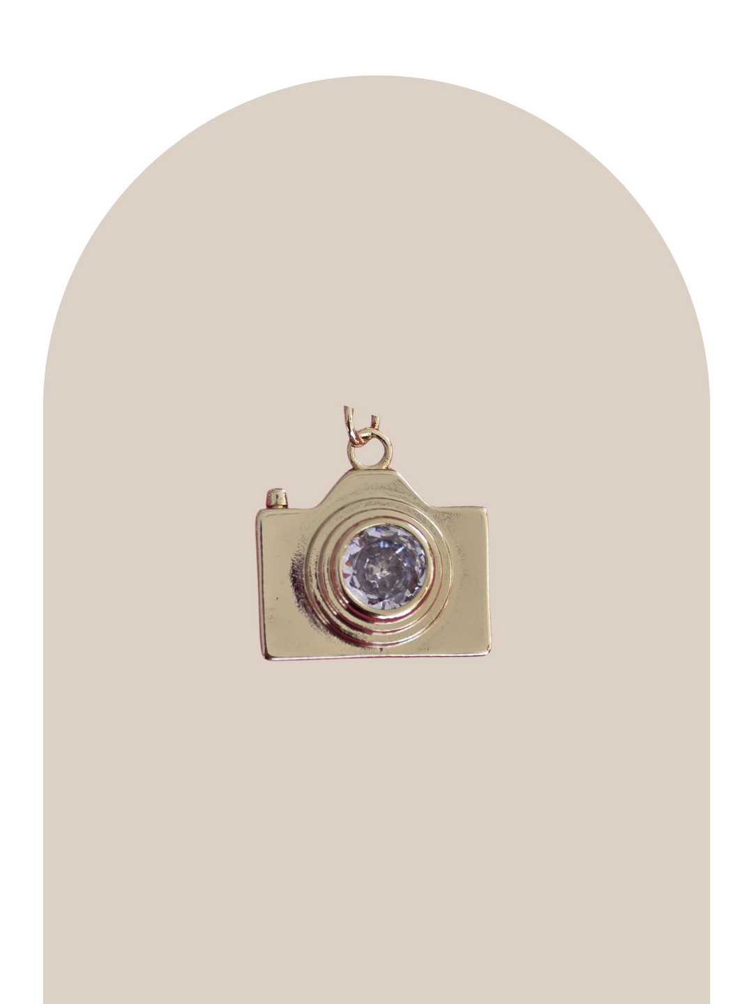 Gold Plated Camara Charm