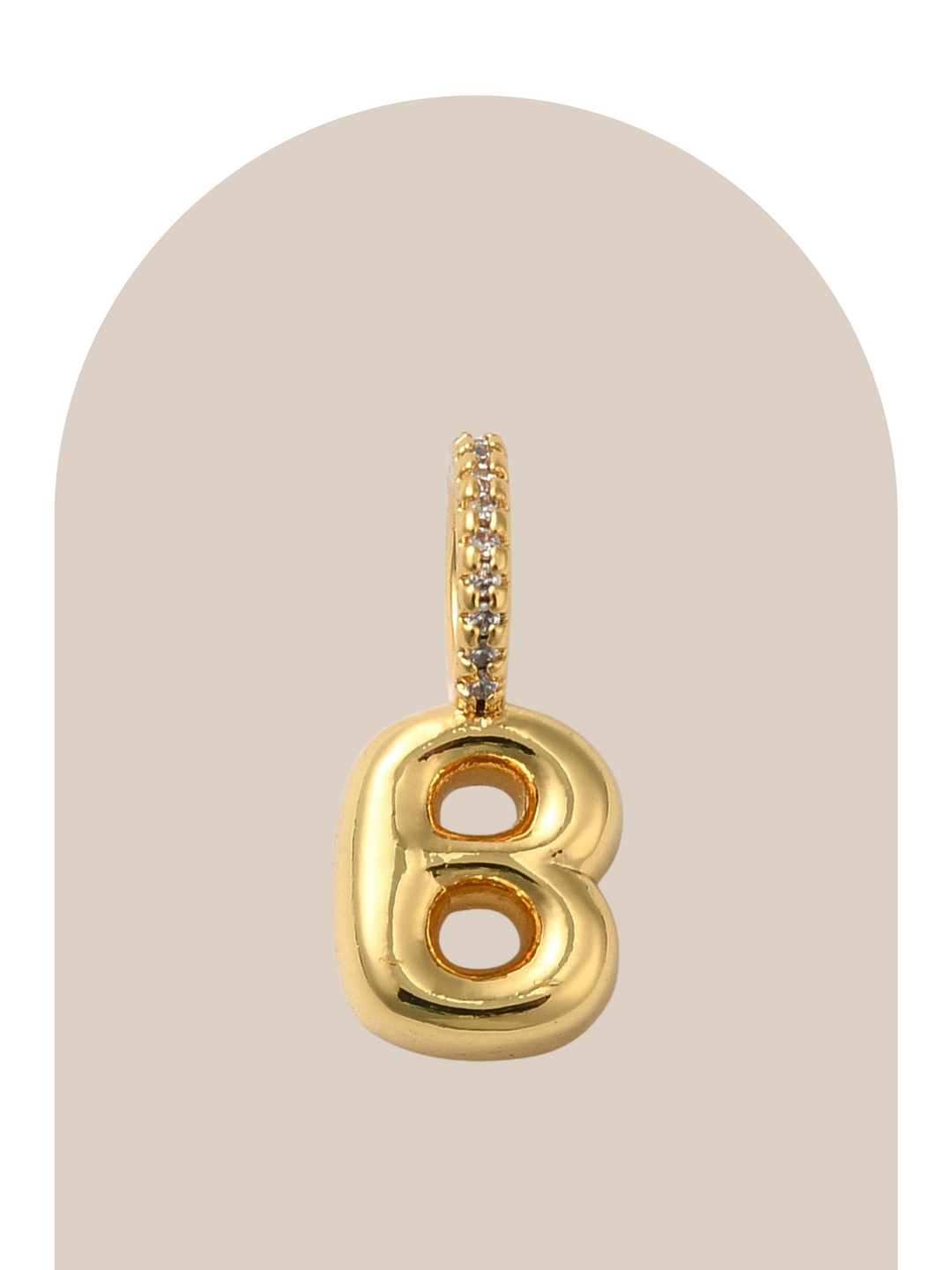 Gold Plated Initial Charm