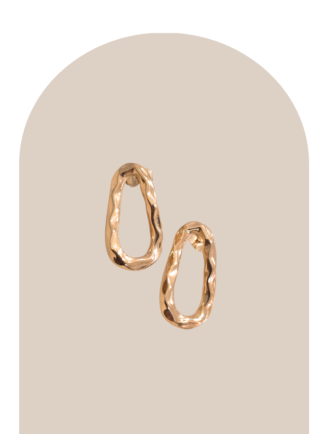 Molten Gold Hoops