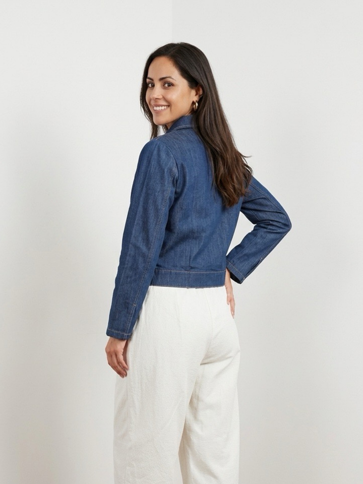 Denim Dark Blue Jacket