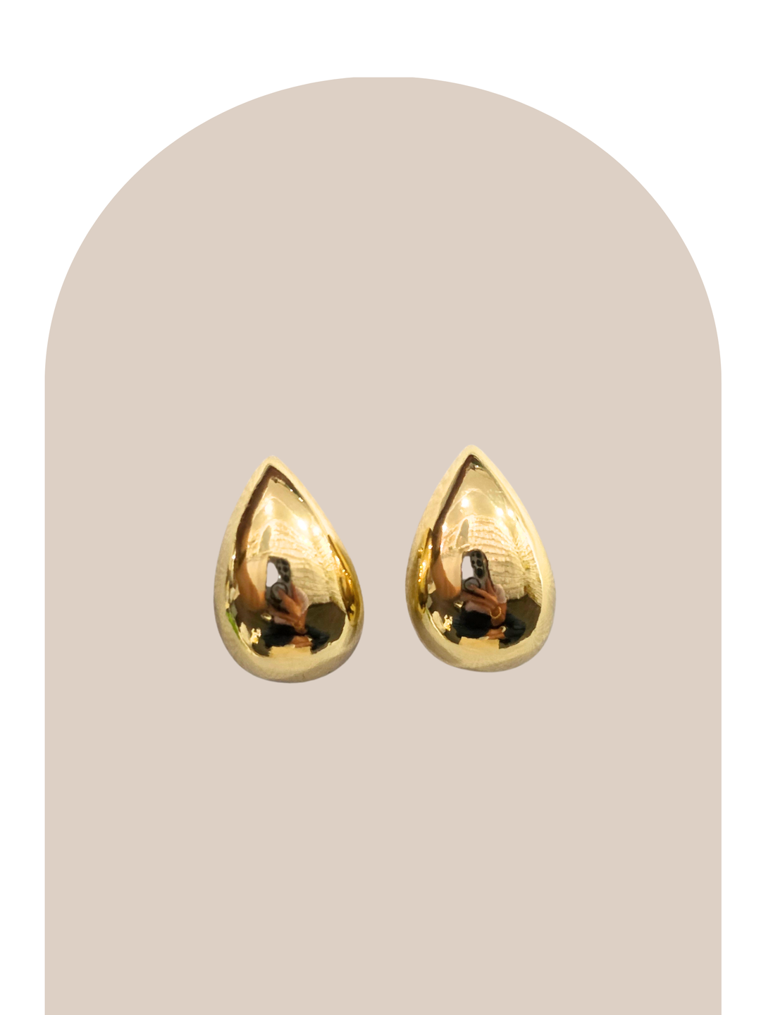 Gold Plated Drops Earrings
