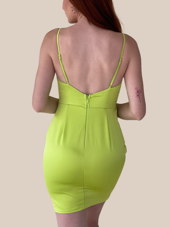 Perfect Day Lime Dress