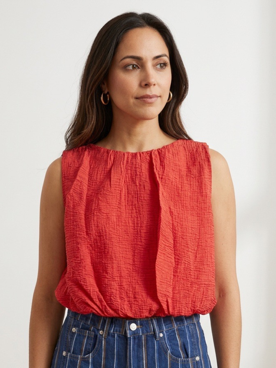 Italy Lucia Red Top