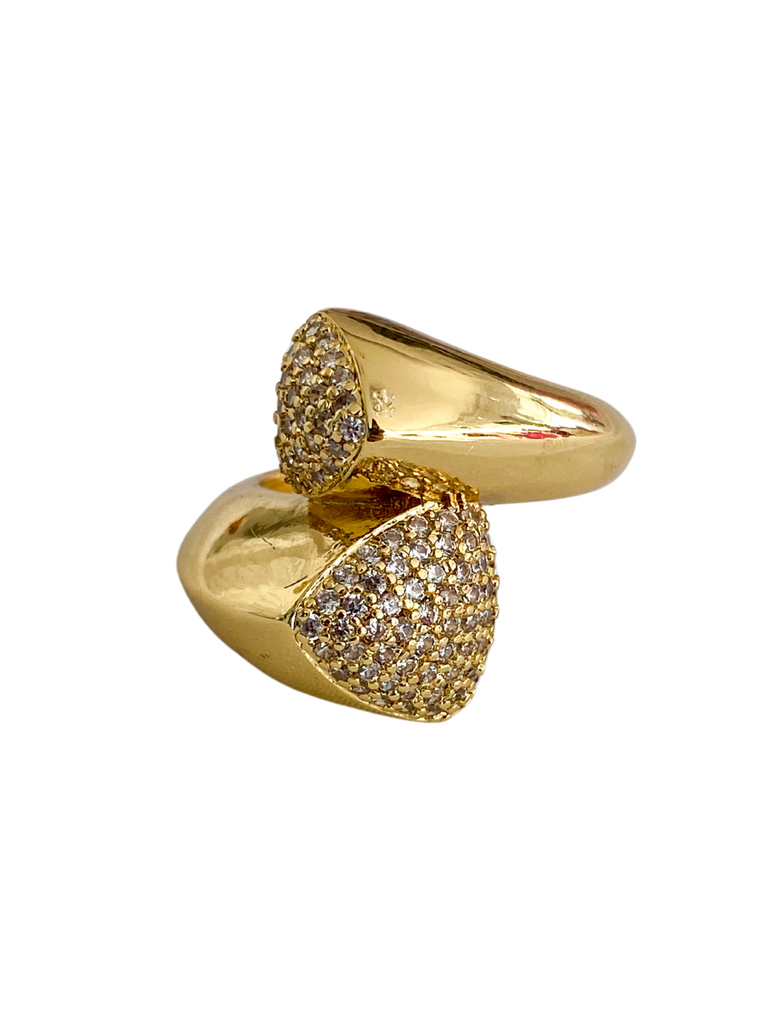 18K Gold Plated Diana Ring