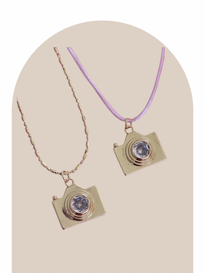 Gold Plated Camara Charm