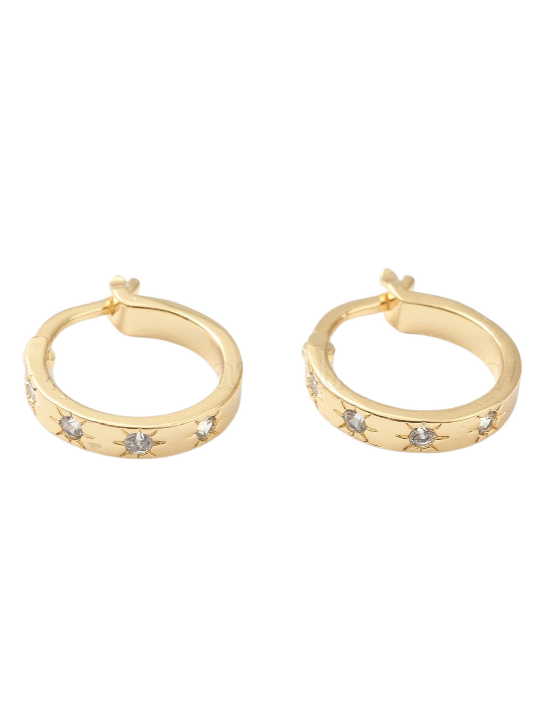 18K Gold Plated Stardust Earrings