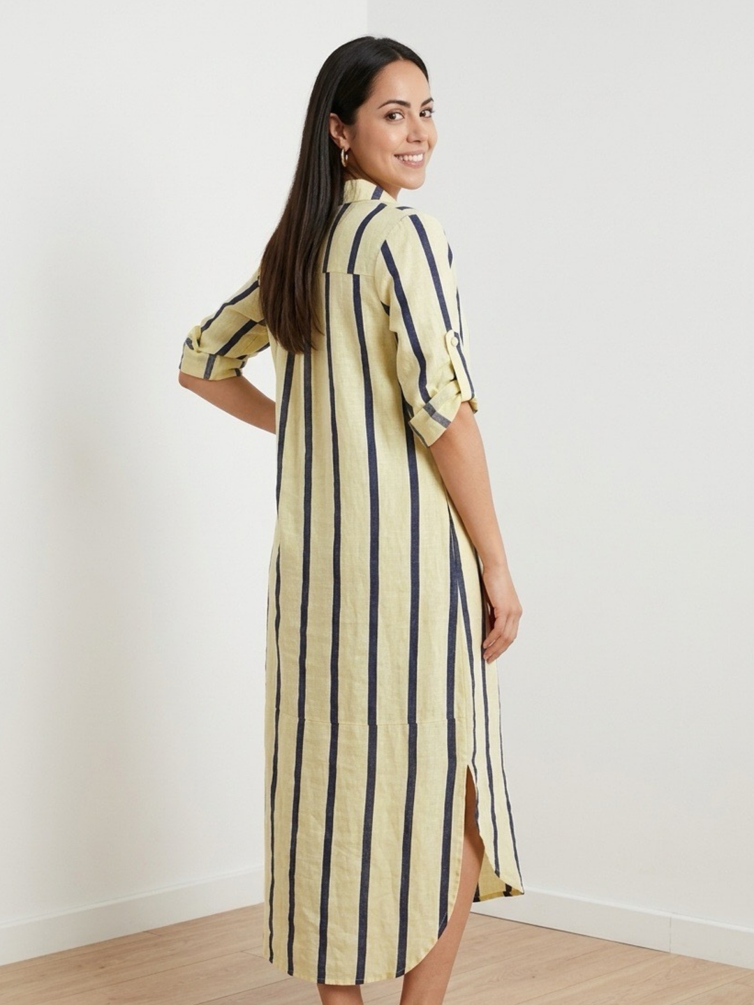 Gali Stripe Maxi Dress