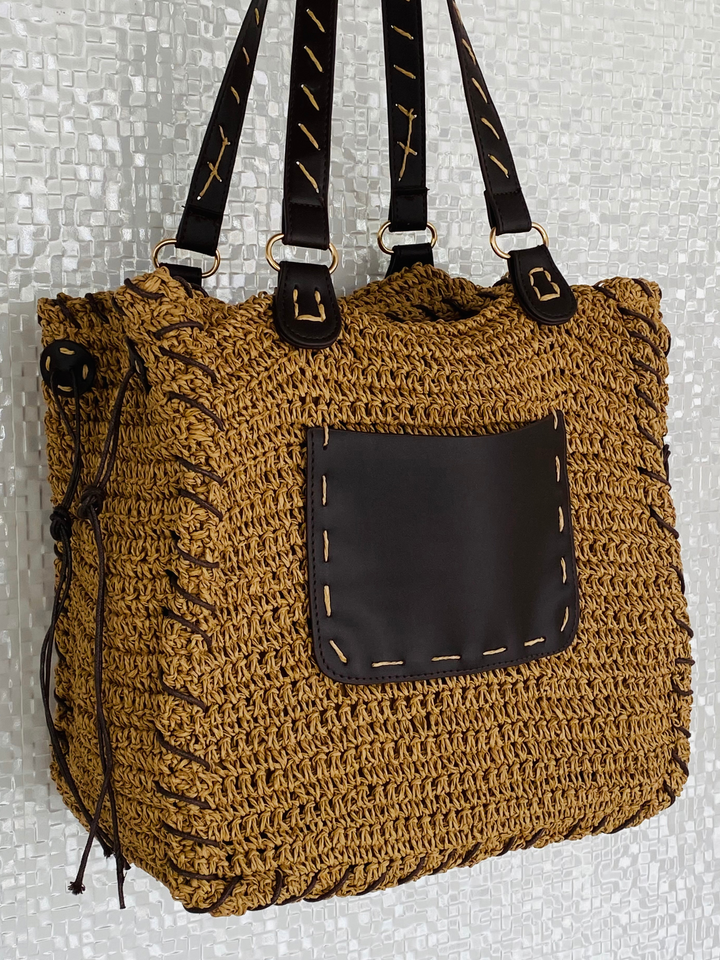 Raffia Comfy Handbag