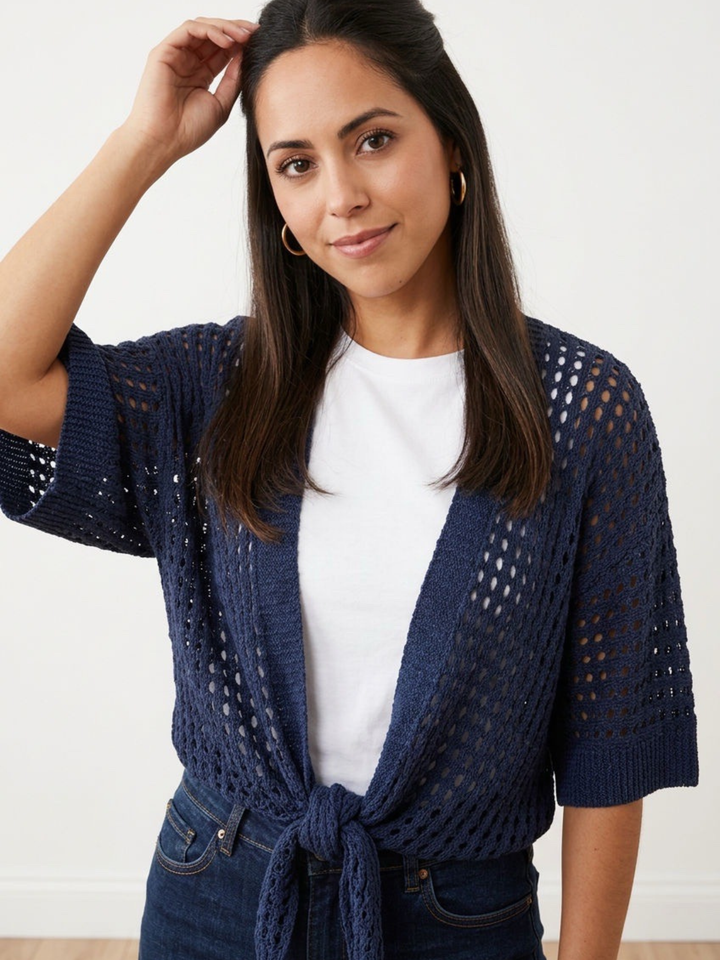 Italy Crochet Poncho