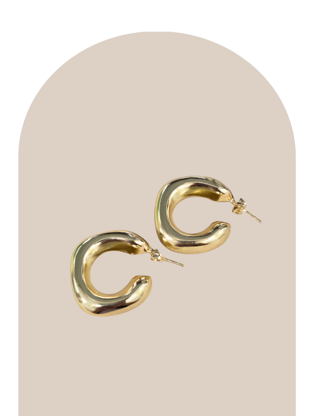 Square Hoops Earrings