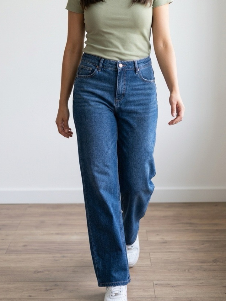 Risen High Waisted Denim