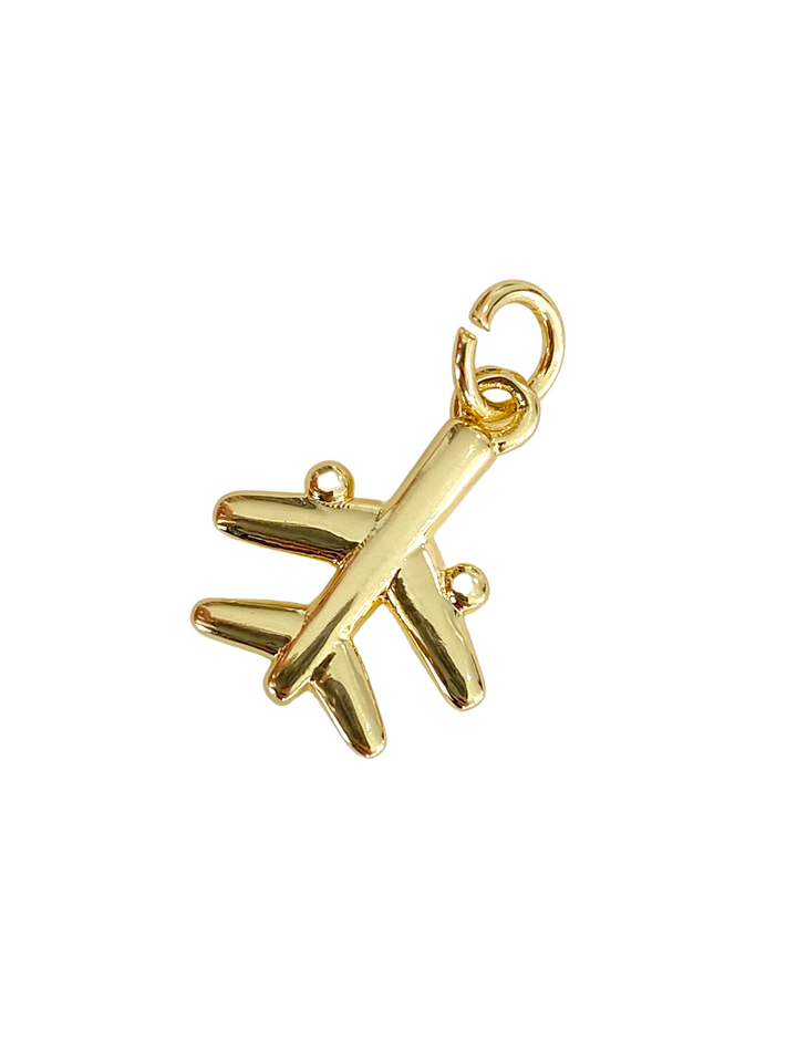 Gold Plated Travel Charm