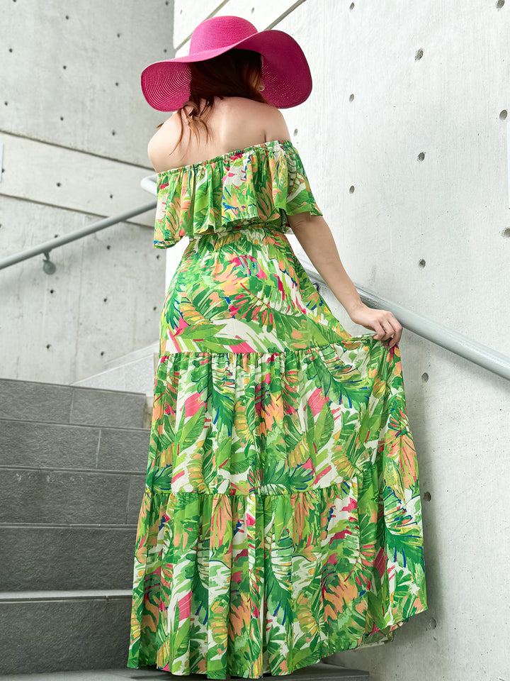 Tropical Maxi Dress