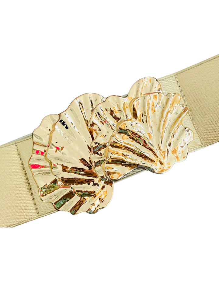 Gold Seashell Waist Belt