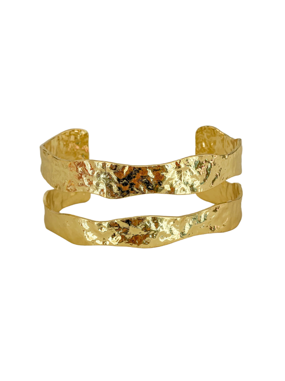 18K Gold Plated Open Cuff