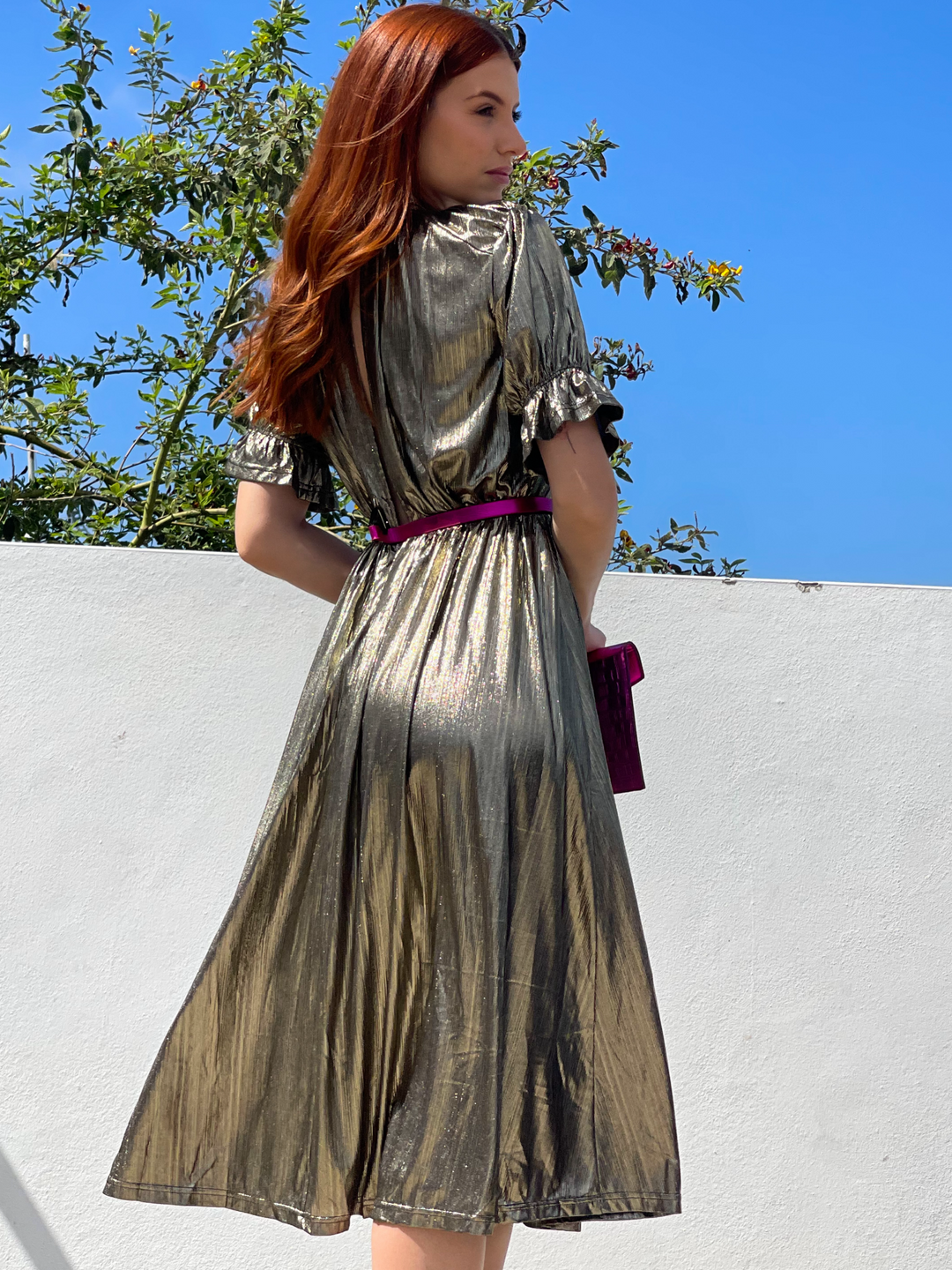 Metallic Glamorous Dress