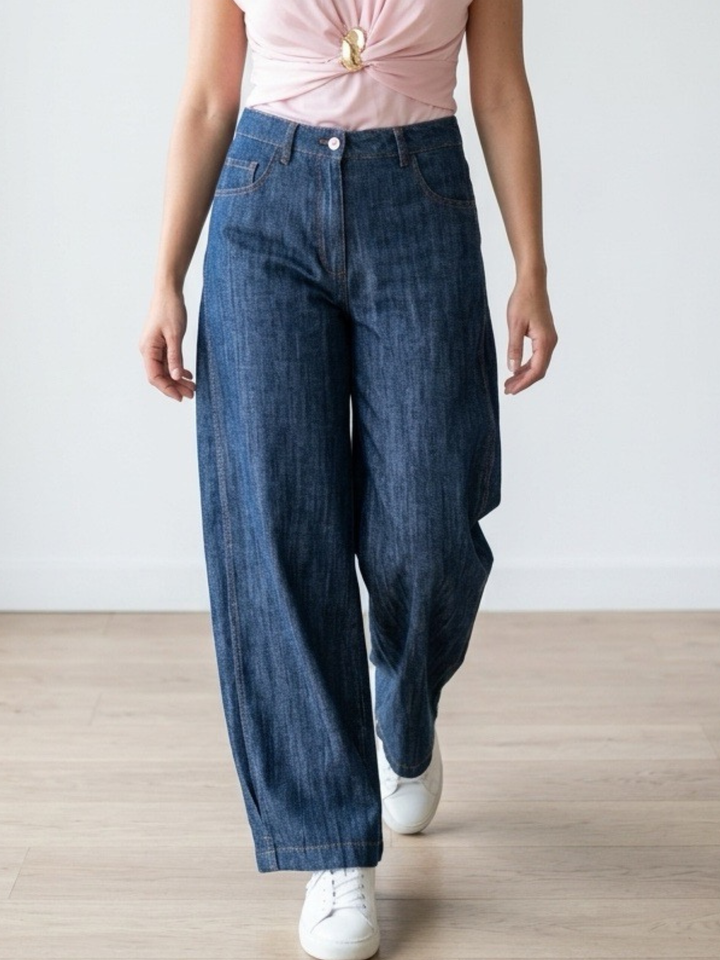 Italy Dark Barrel Denim